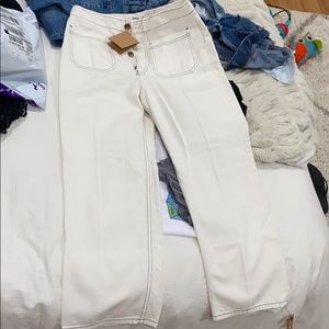 White Jeans, new and never worn with tags